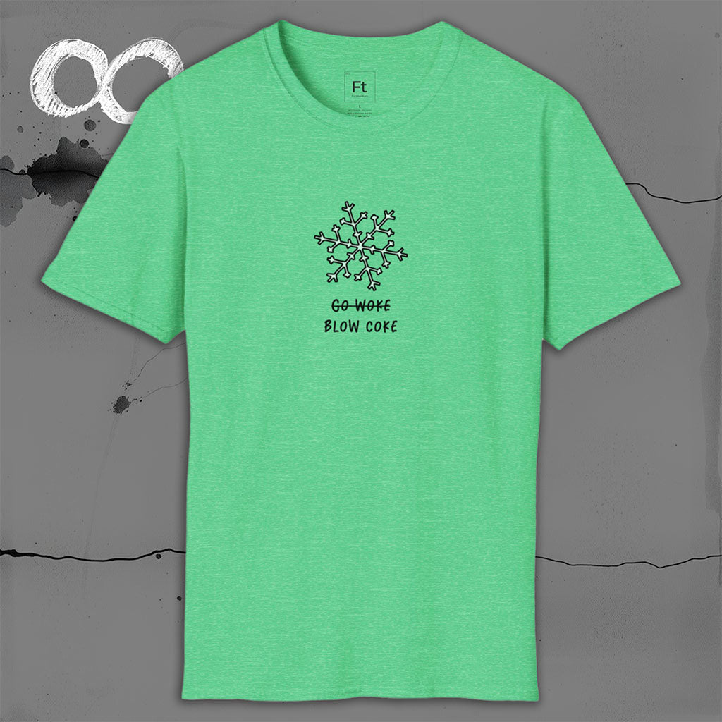 Go Woke Blow Coke T-Shirt