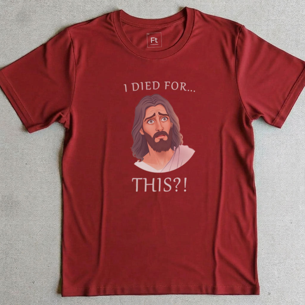 Jesus Regrets Dying T-Shirt