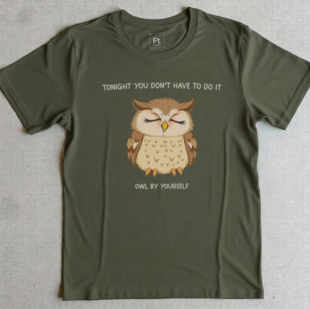 Do It Owl By Yourself T-Shirt