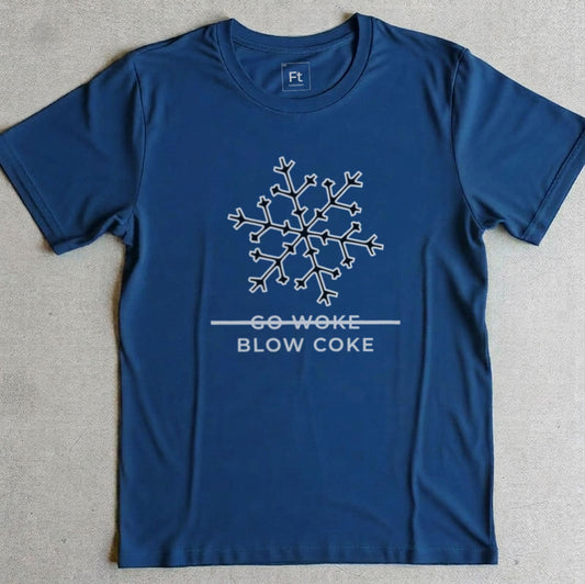 Go Woke Blow Coke T-Shirt