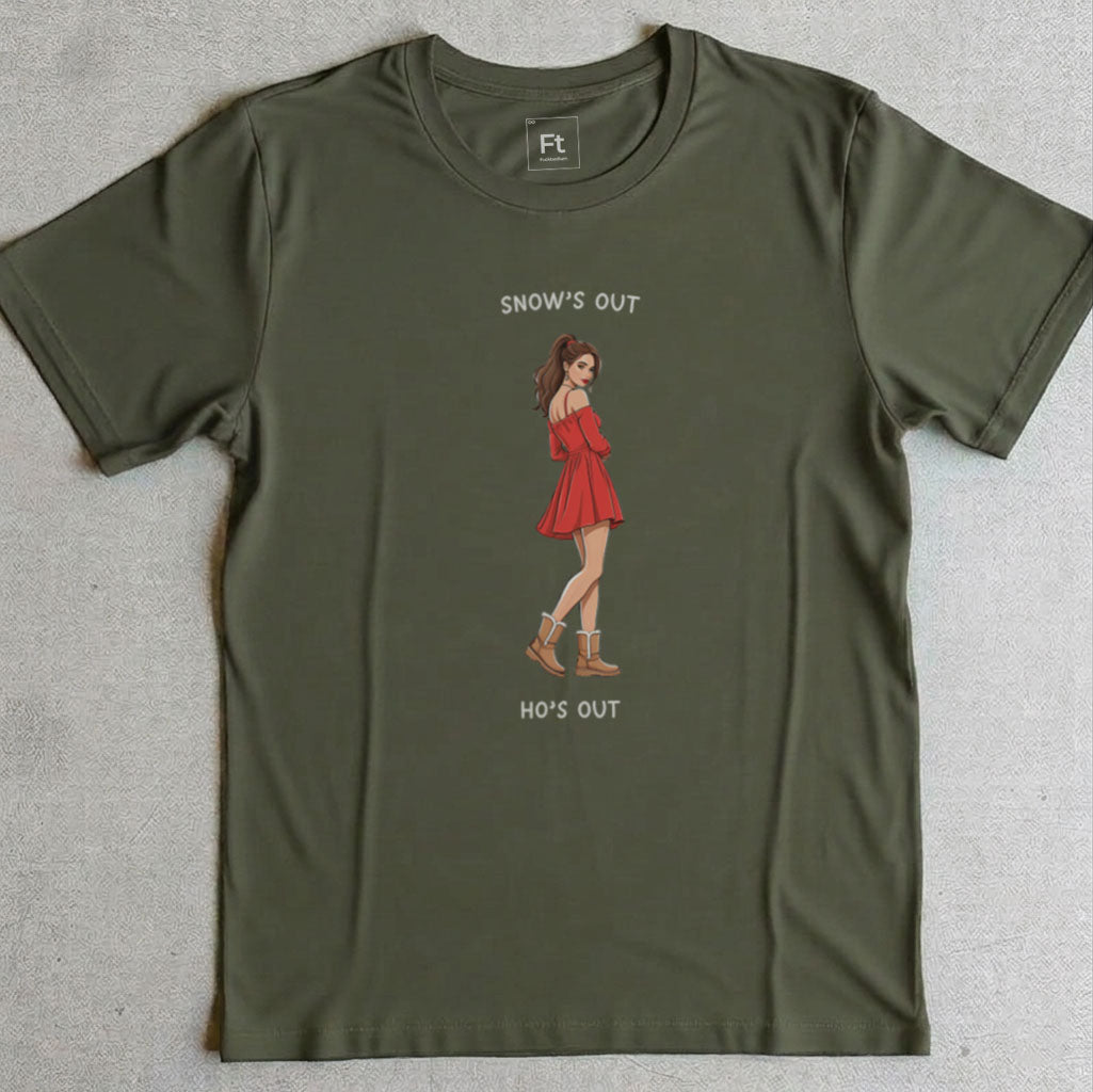 Snow's Out Ho's Out T-Shirt